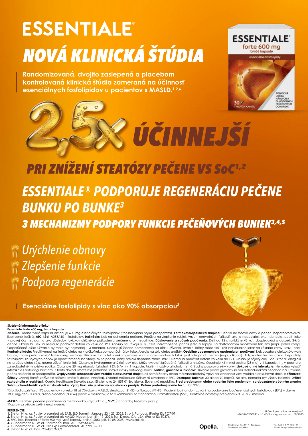 Opella. - Essentiale forte 600 mg